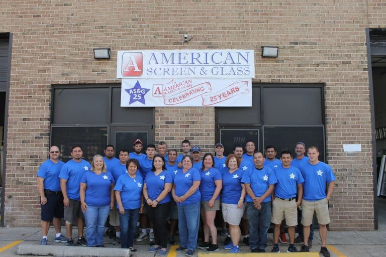 American Screen & Glass Staff - Our 25th Anniversary